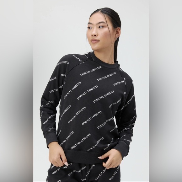 Spiritual Gangster Logo Crewneck Sweatshirt Small - Picture 1 of 5